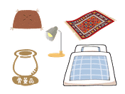 回収品目一覧(不用品回収・ゴミ屋敷など) | 九州片付け隊 骨董、小型家具・日用品・インテリアなど