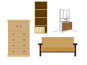 回収品目一覧(不用品回収・ゴミ屋敷など) | 九州片付け隊 大型家具、タンスなど